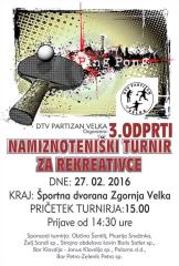 3. odprti namiznoteniški turnir za rekreativce